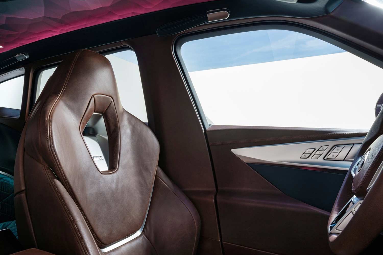 2021 BMW XM Concept Front Seats