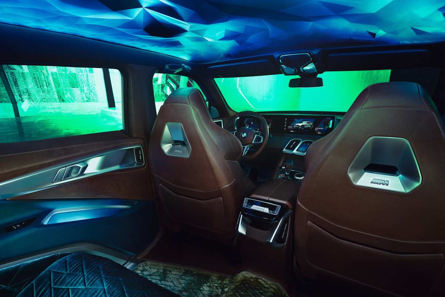 2021 BMW XM Concept Passenger Space