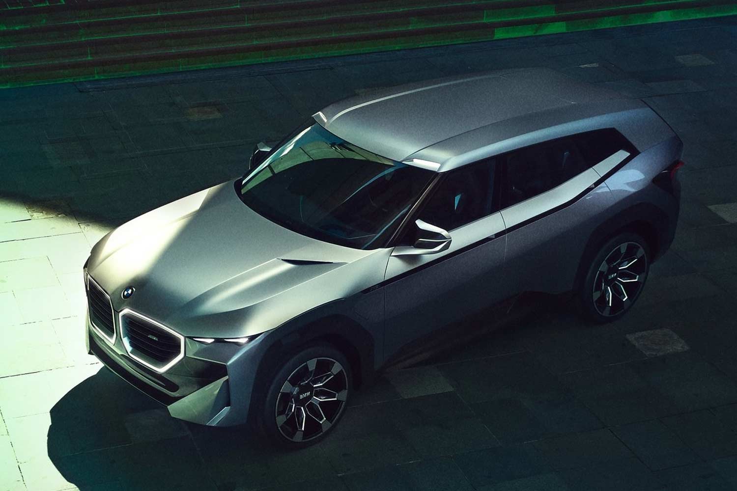2021 BMW XM Concept Top View