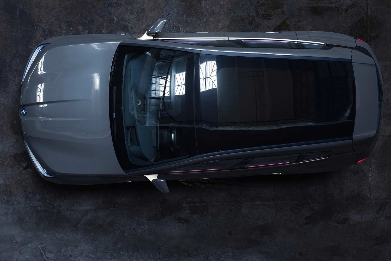 2022 BMW iX M60 Sunroof Top View