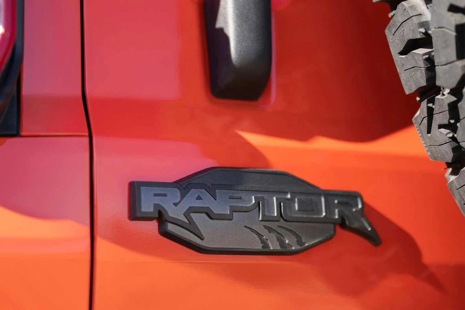 2022 Ford Bronco Raptor Badge