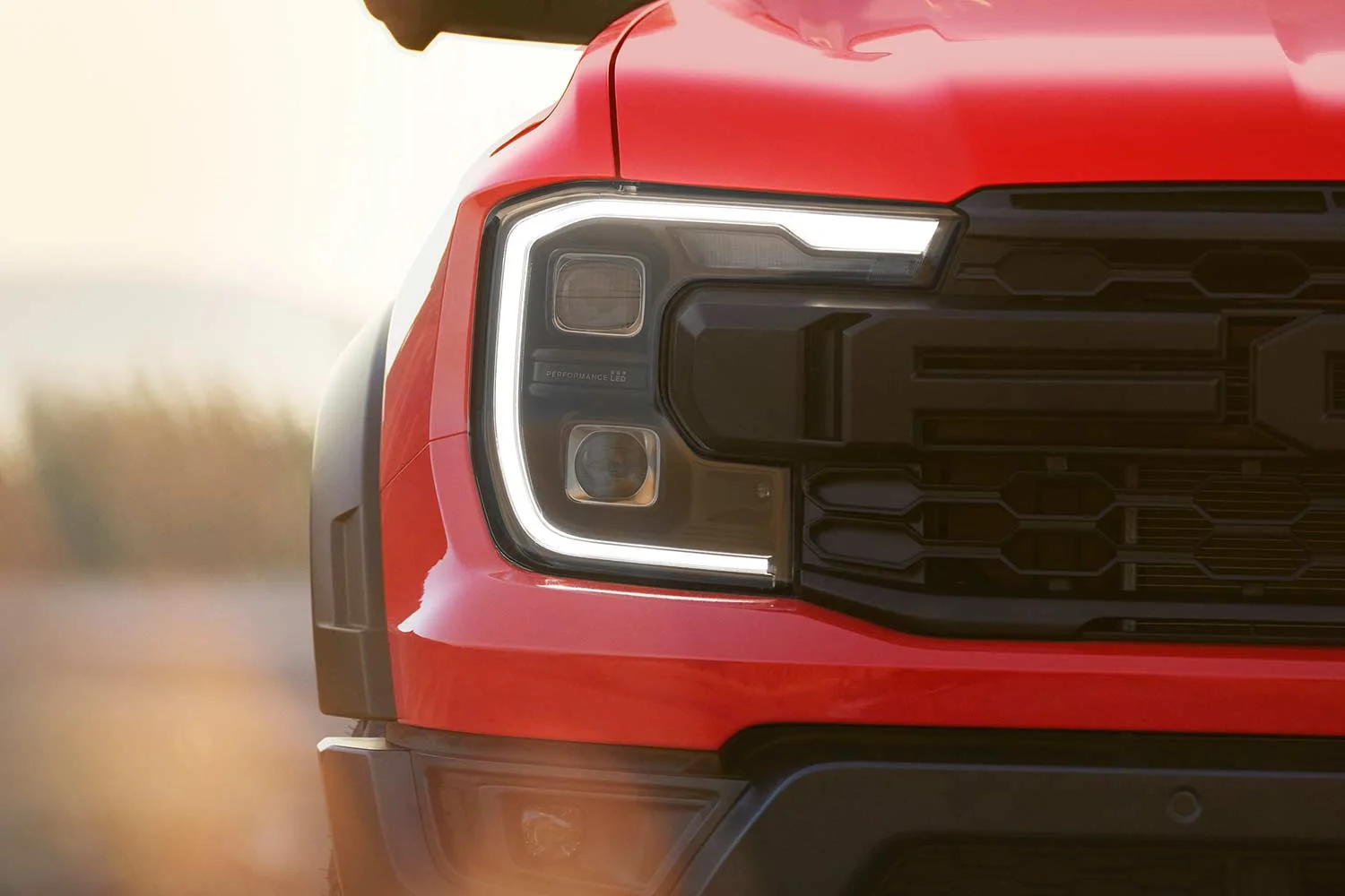 2023 Ford Ranger Raptor reinvents the rulebook for off-road performance 10 2022 Ford Ranger Raptor Head light