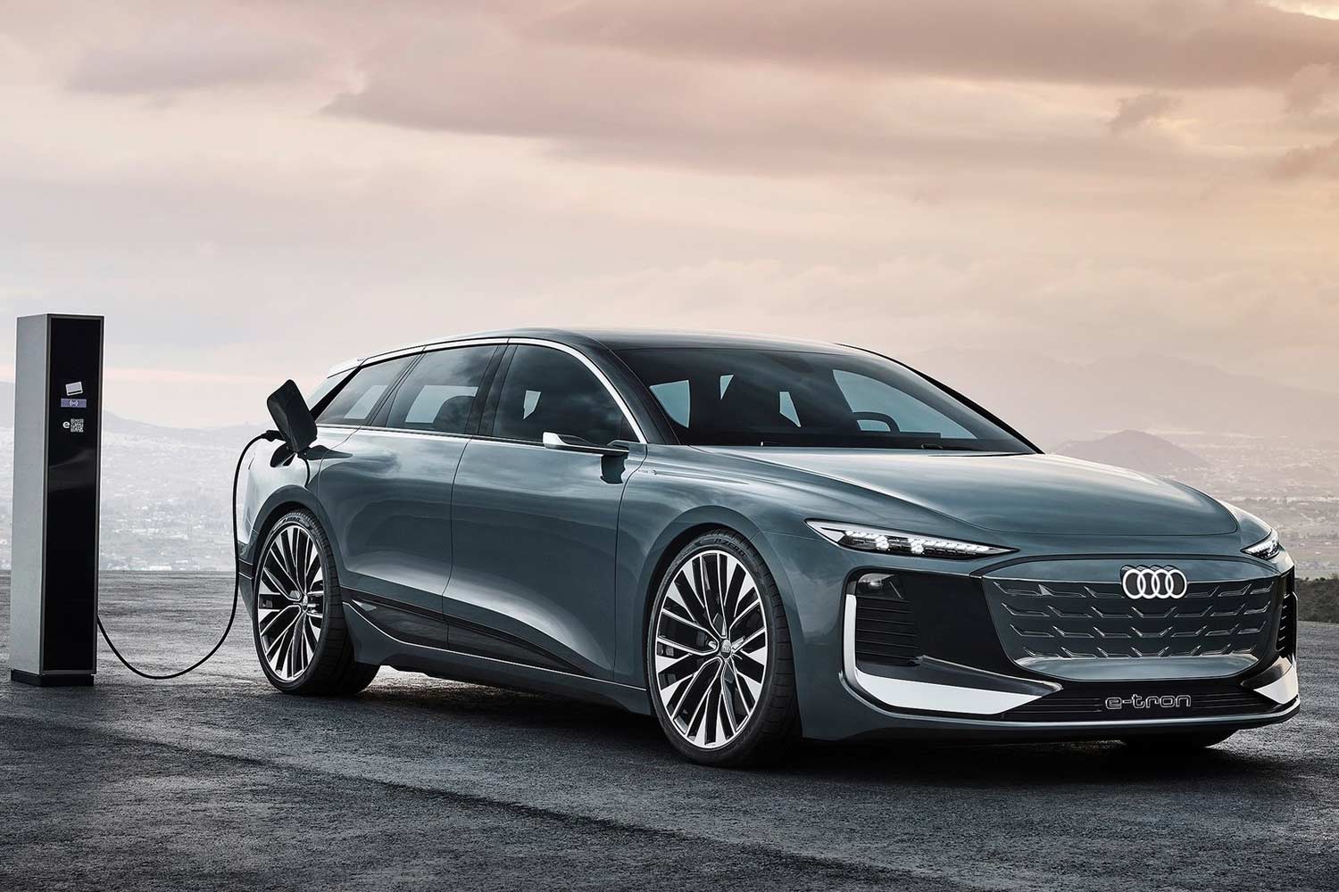 2022 Audi A6 Avant e-tron Concept Charging