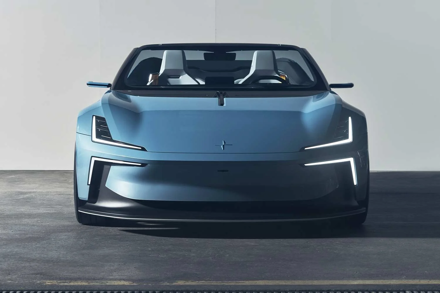 Polestar O2 Concept; the hard-top convertible electric sports-car of the future 2022 Polestar O2 Concept Front