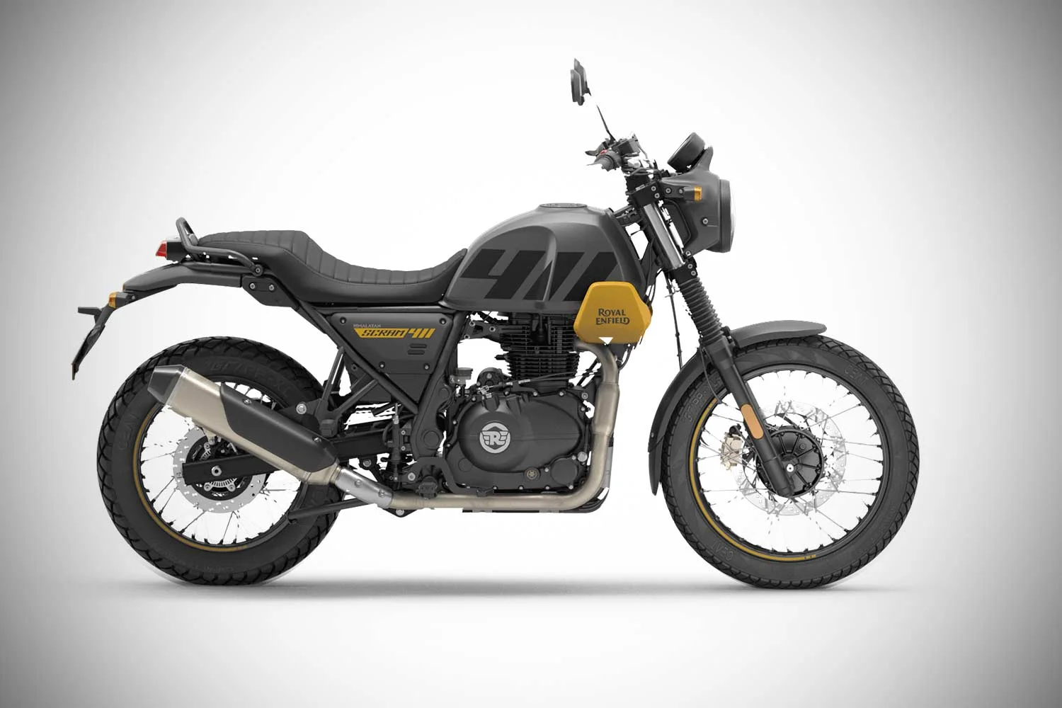 2022 Royal Enfield Himalayan Scram 411 Front Left