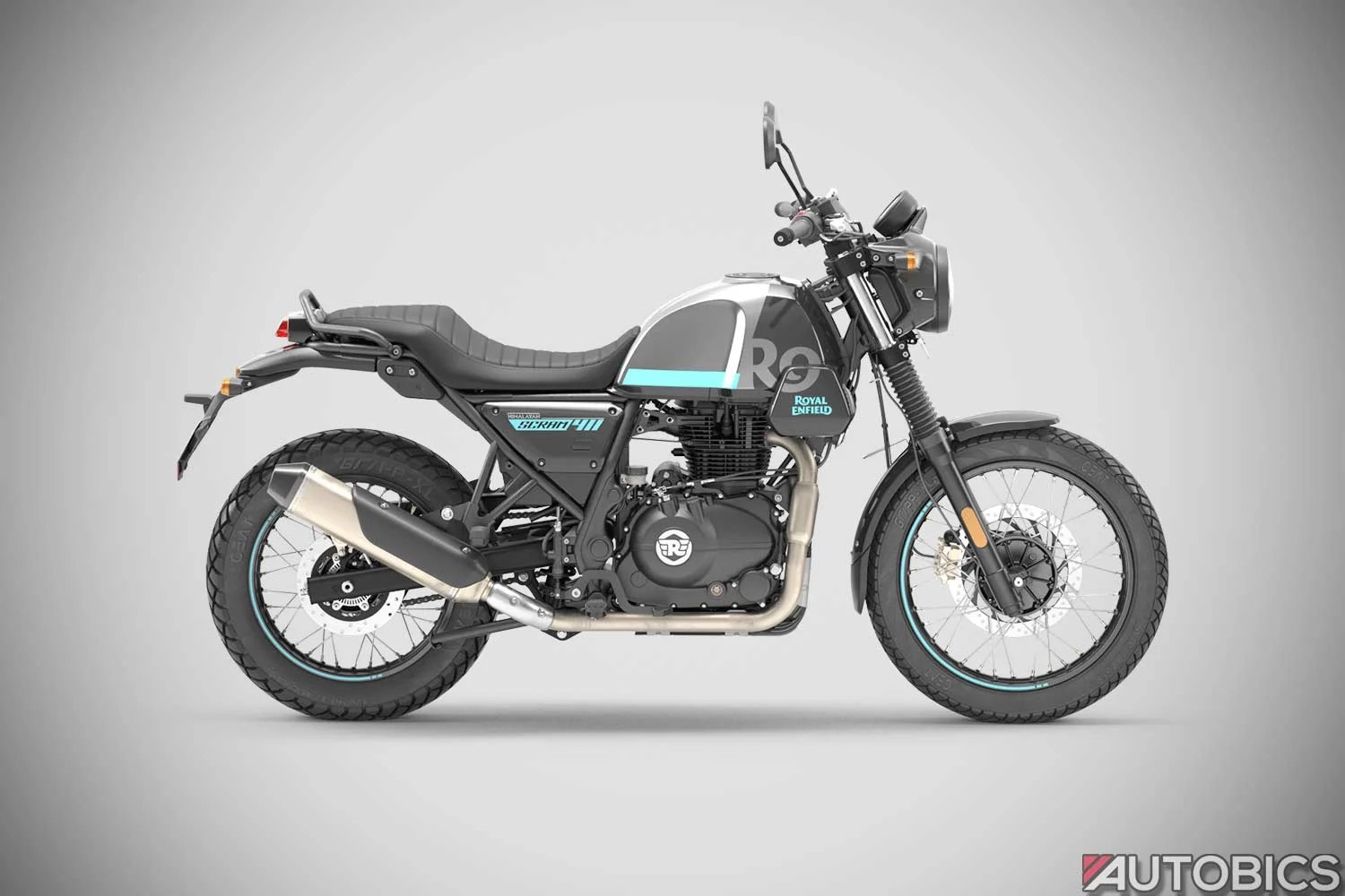 2022 Royal Enfield Scram 411 Silver Spirit