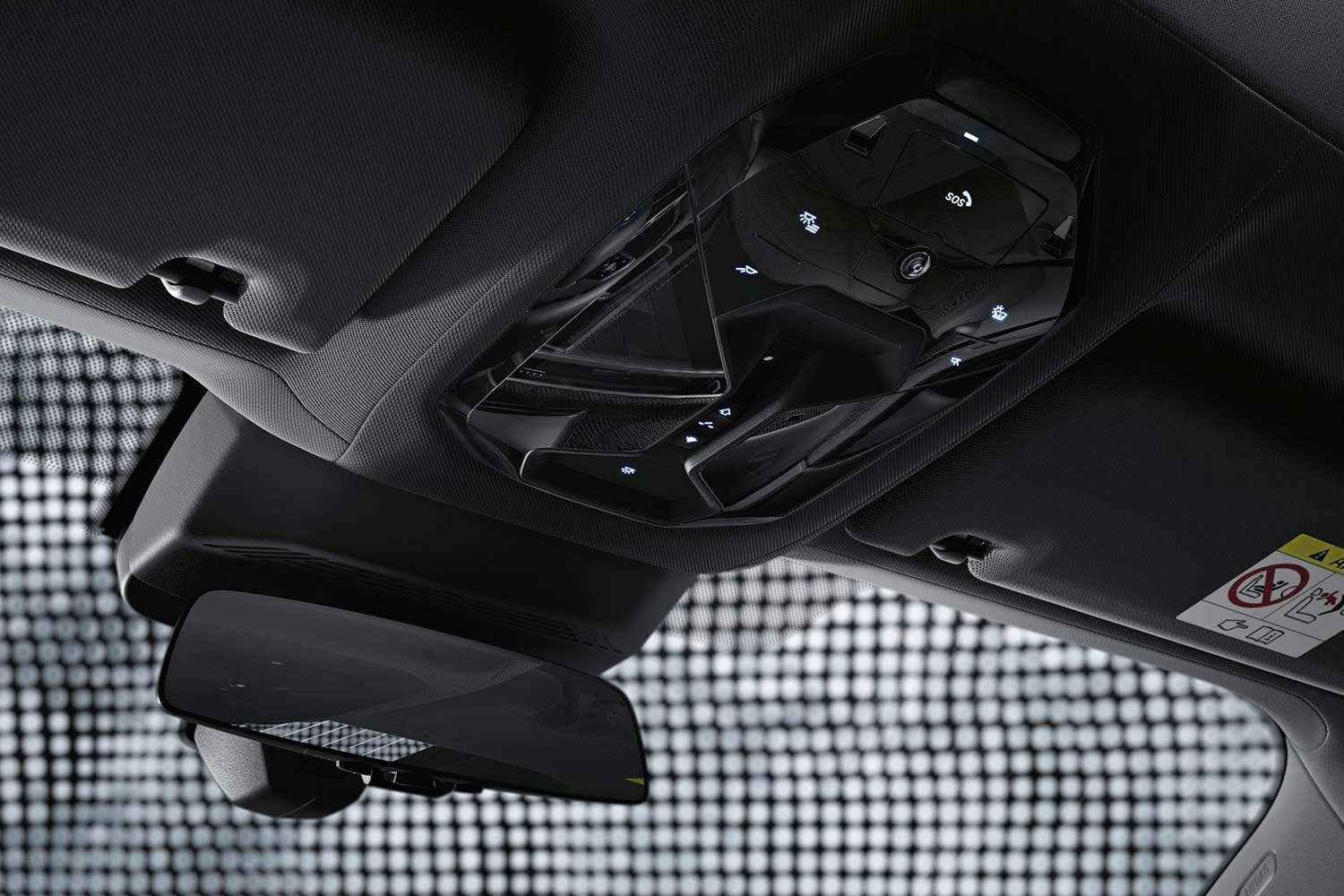 2023 BMW 7 Series M Sport M760e Sunroof Controls
