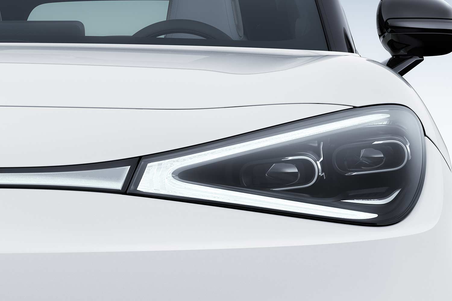 2023 Smart 1 Electric Car First Edition White Gold Head Light