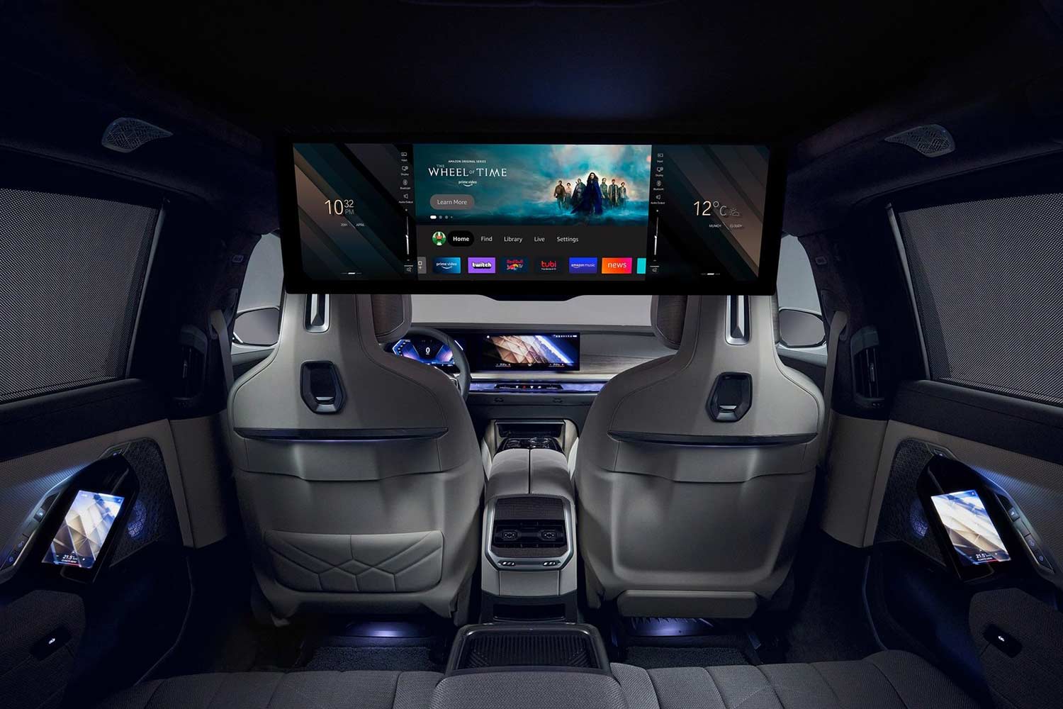 BMW i7 xDrive60 Rear Seat Entertainment