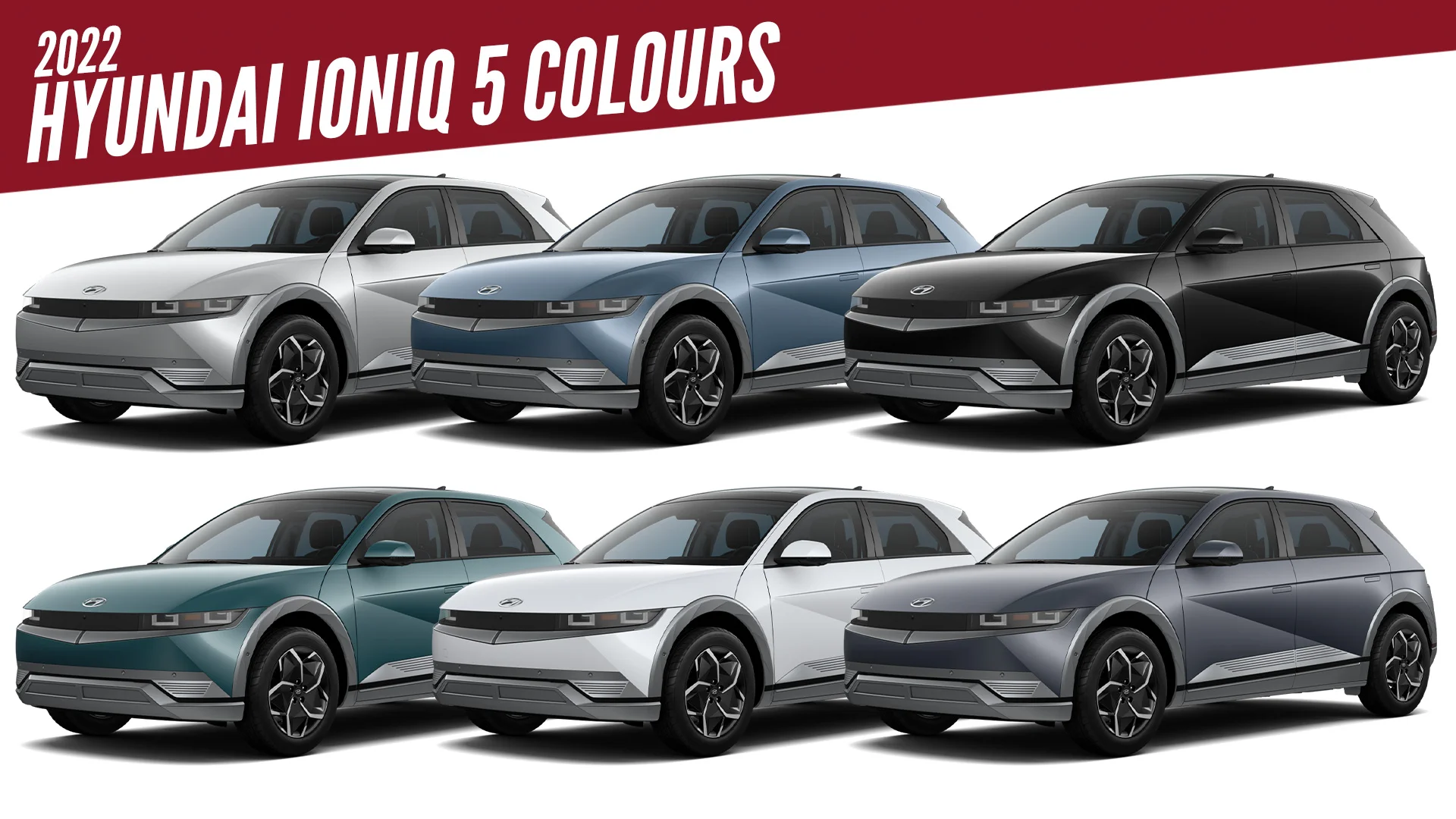 2022 Hyundai Ioniq 5 All Colour options