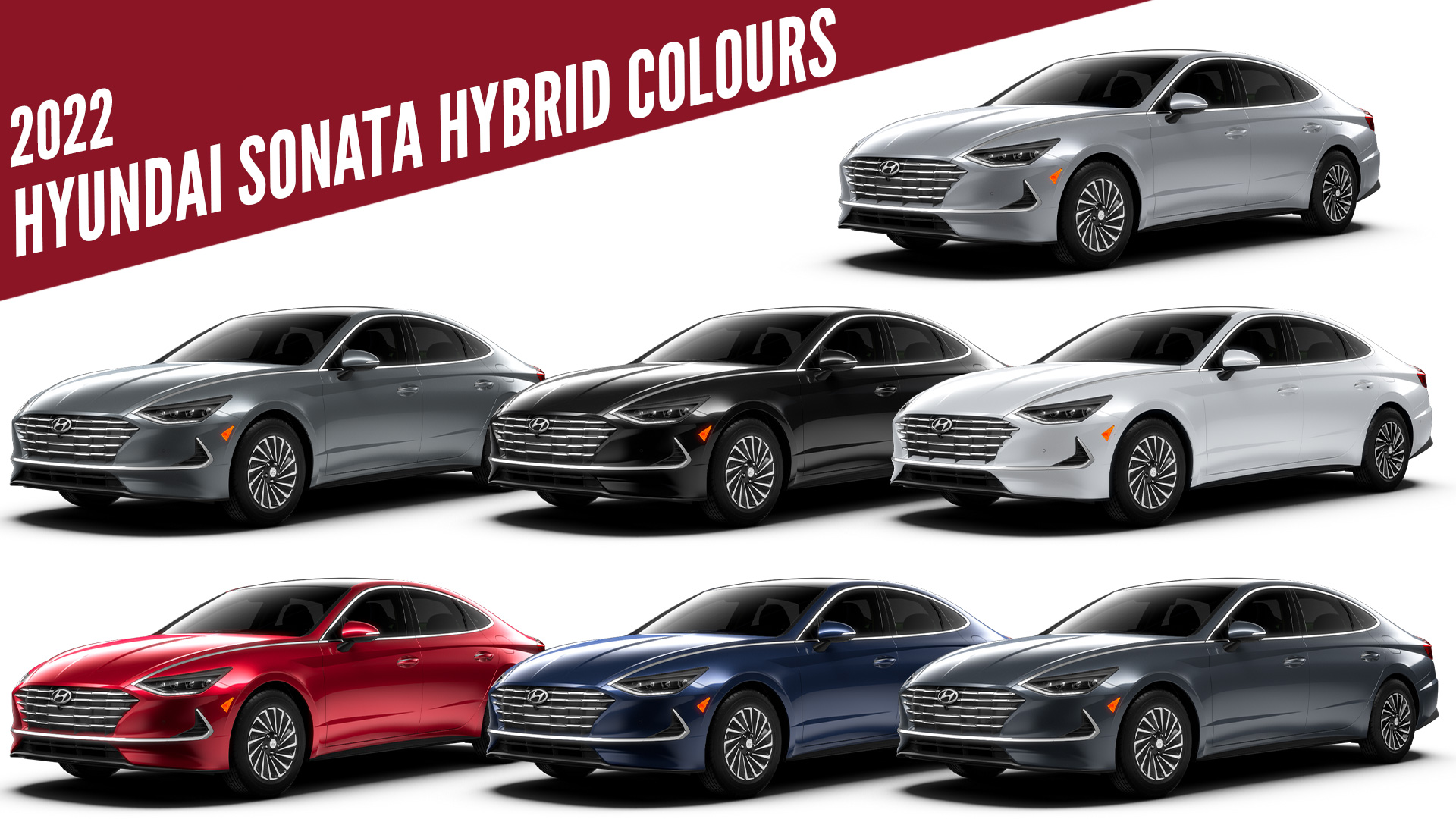2022 Hyundai Sonata Hybrid All Colours