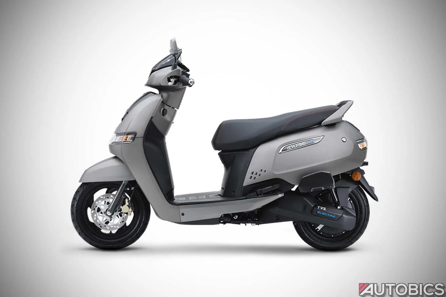 2022 TVS iQube ST Titanium Grey Matte