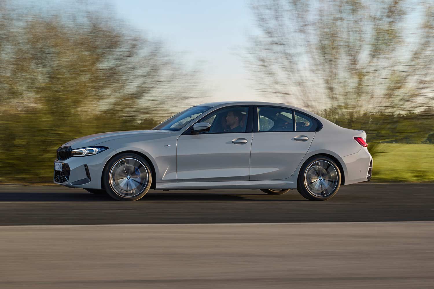 2023 BMW 3 Series Sedan Side High Speed