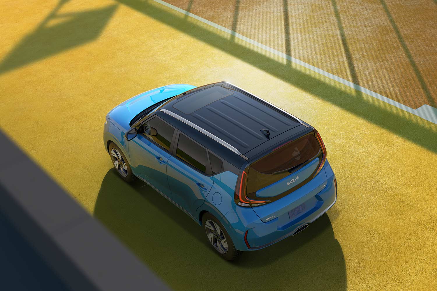 2023 Kia Soul Top View