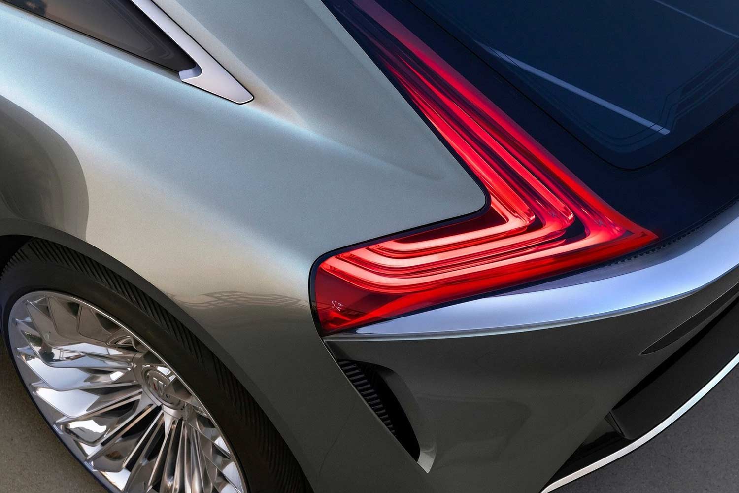 2022 Buick Wildcat EV Concept Car LED Tail Lamp