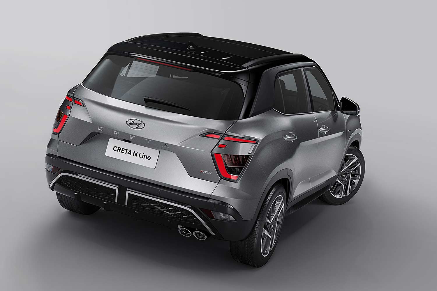 2022 Hyundai Creta N-Line Top Rear Angle