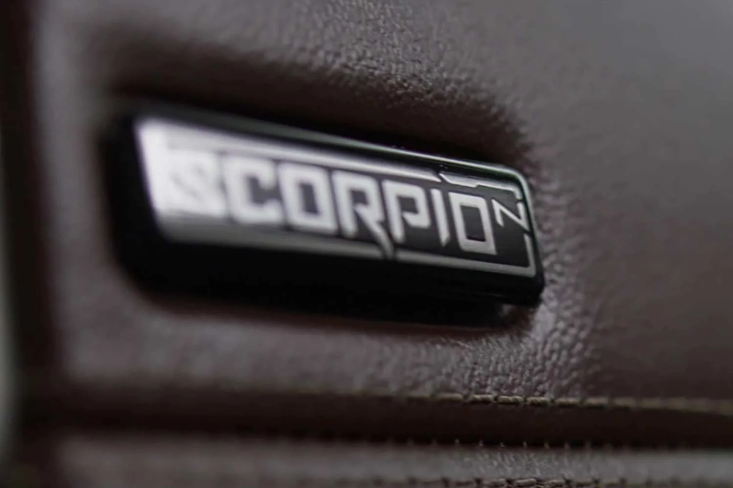 2022 Mahindra Scorpio N Interior Revealed Badge