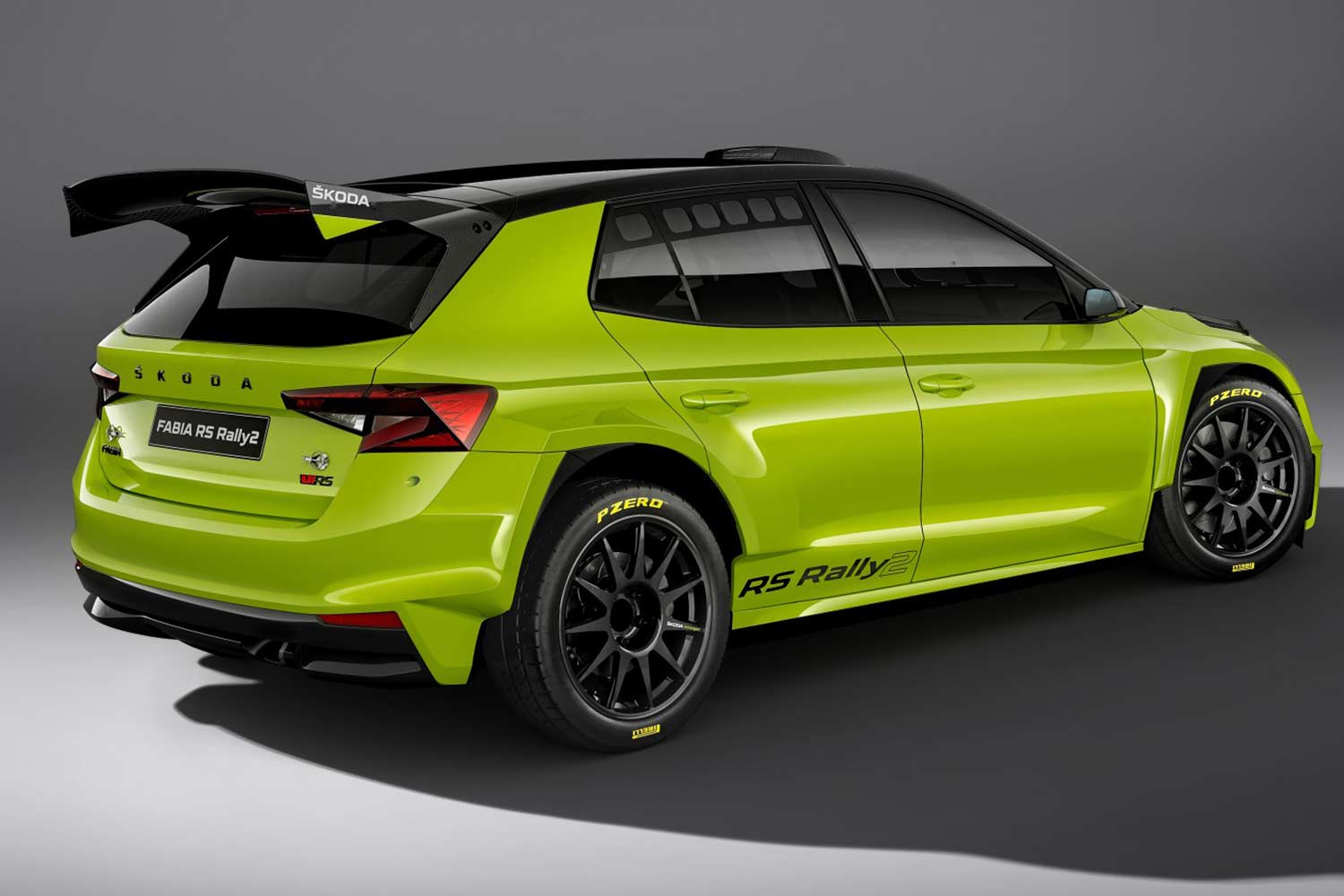 2022 Skoda Fabia RS Rally2 Rear Quarter