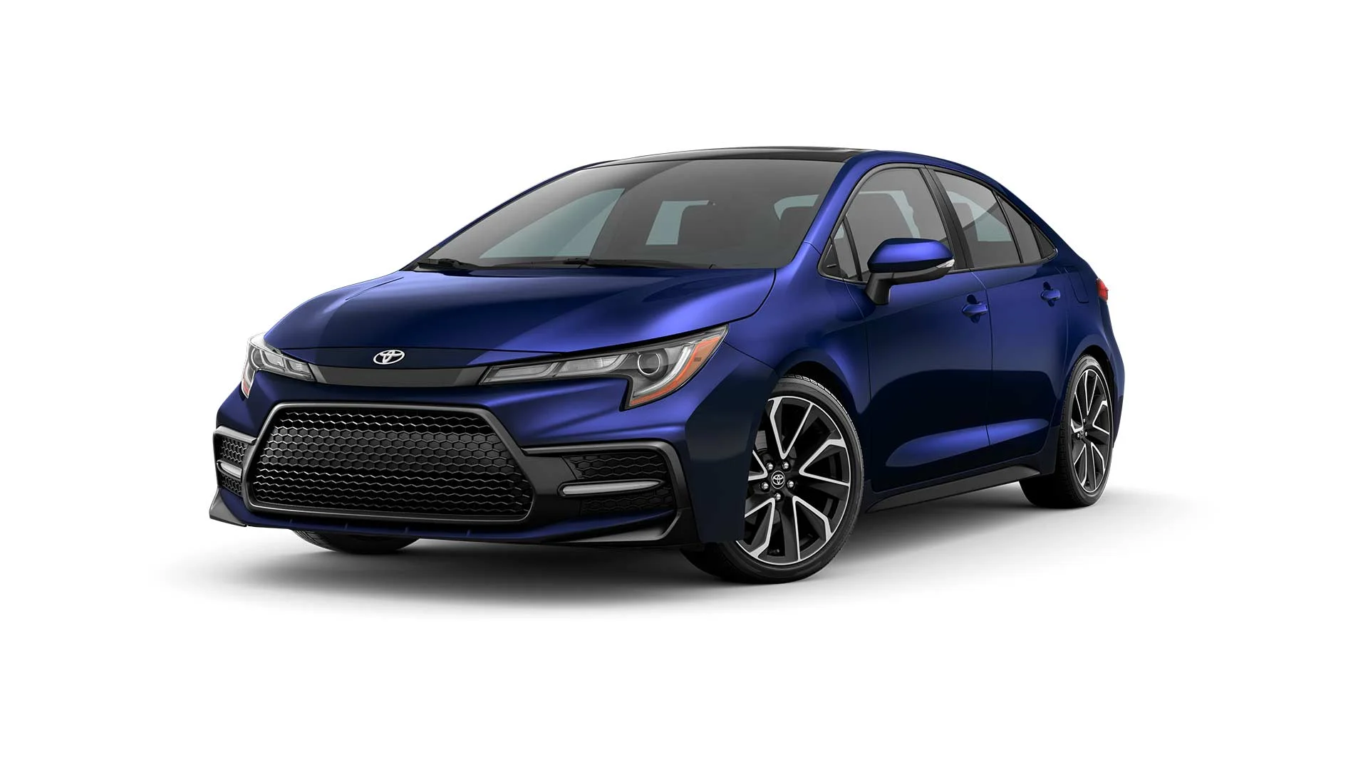 2022 Toyota Corolla Sedan Blueprint With Black Sand Pearl Roof