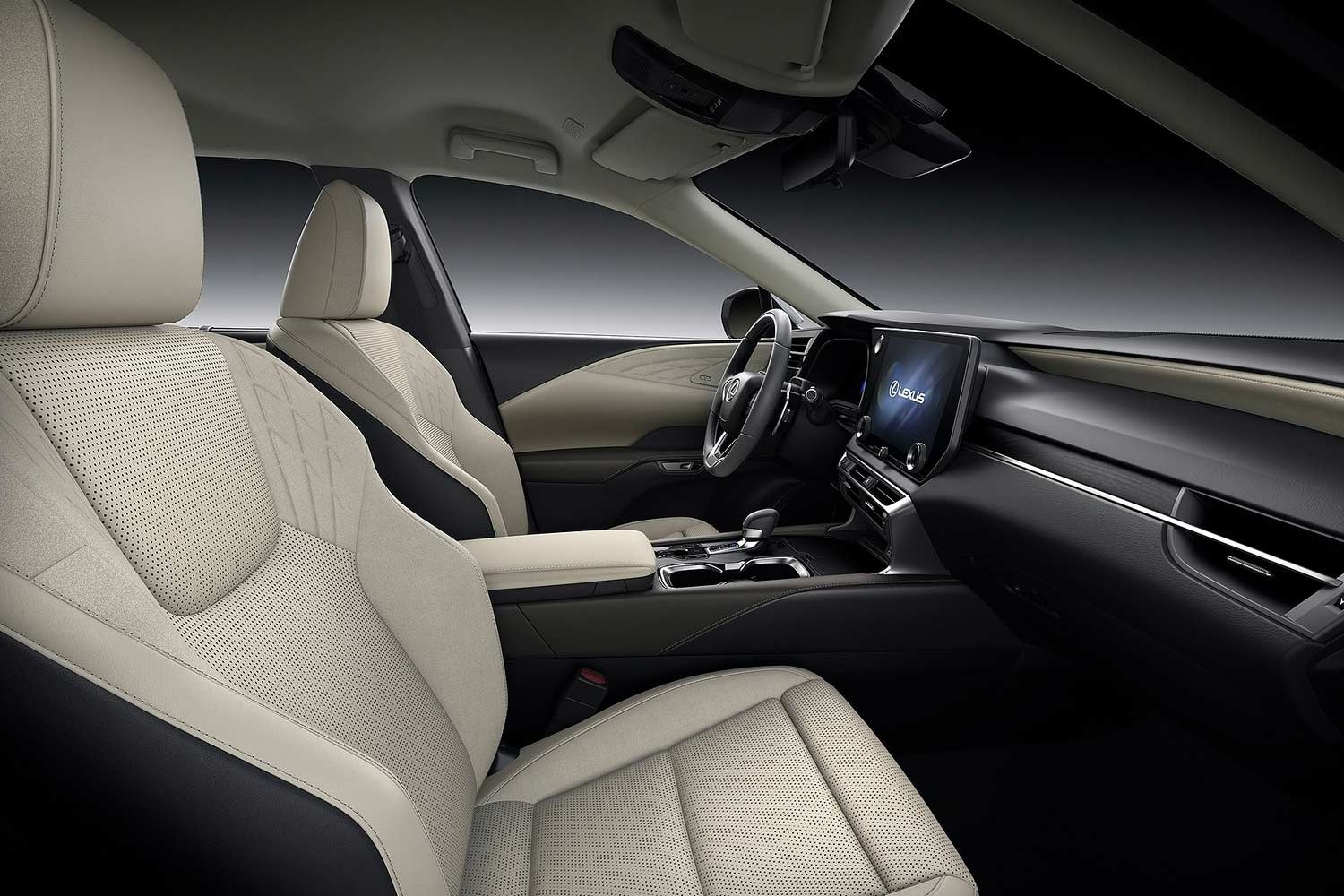 2023 Lexus RX Beige Interior Front Seats