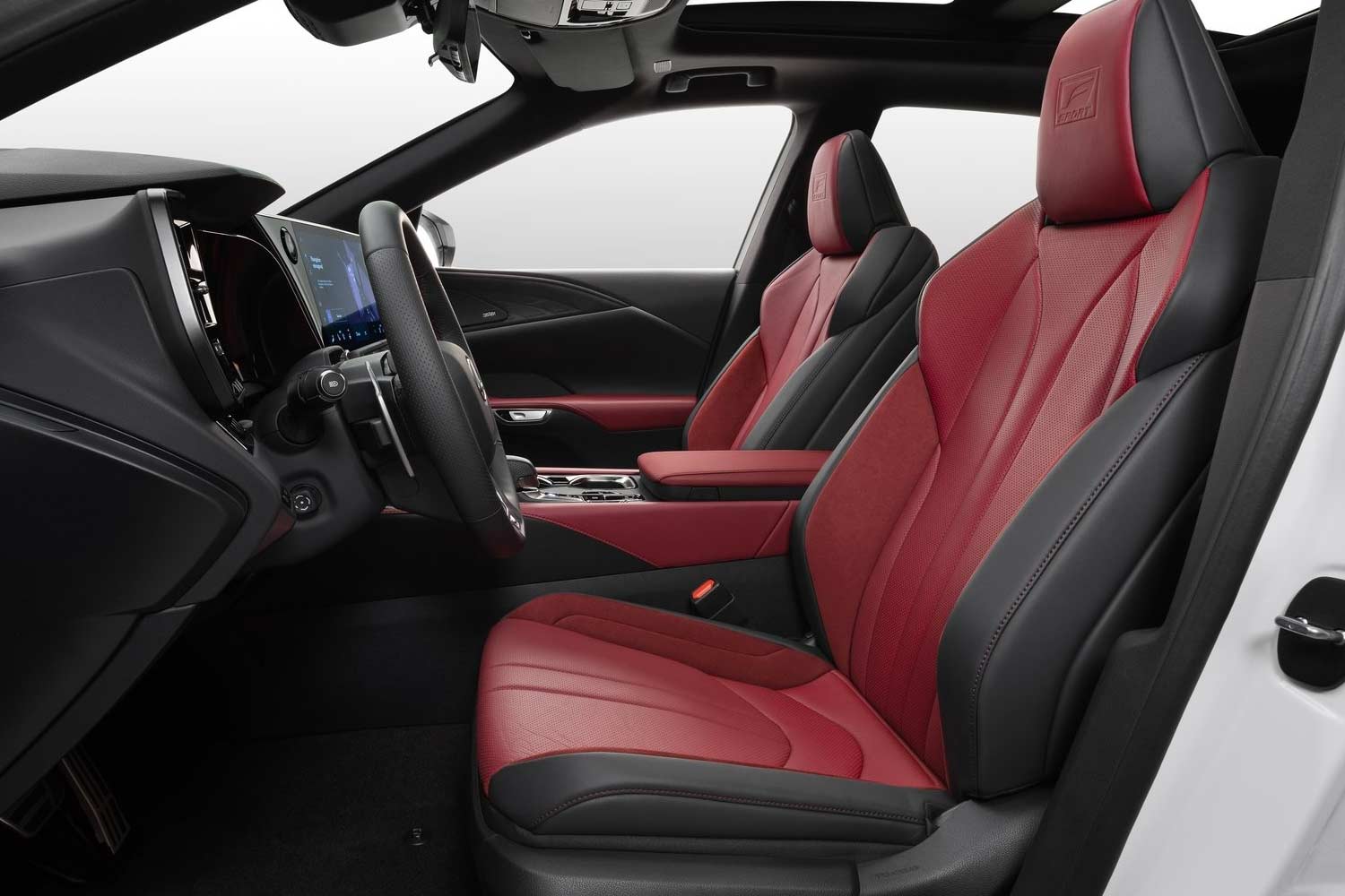2023 Lexus RX F Sport Interior Red Front Seats