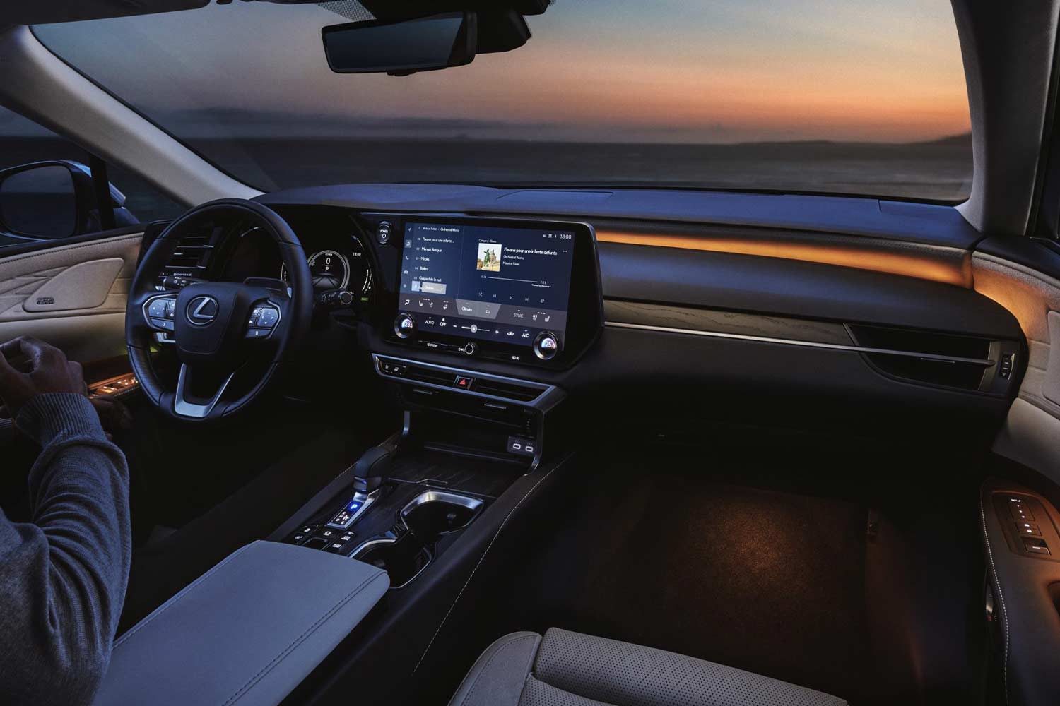 2023 Lexus RX Interior Ambient Light
