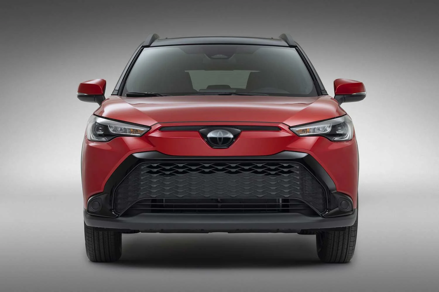2023 Toyota Corolla Cross Hybrid Red Front