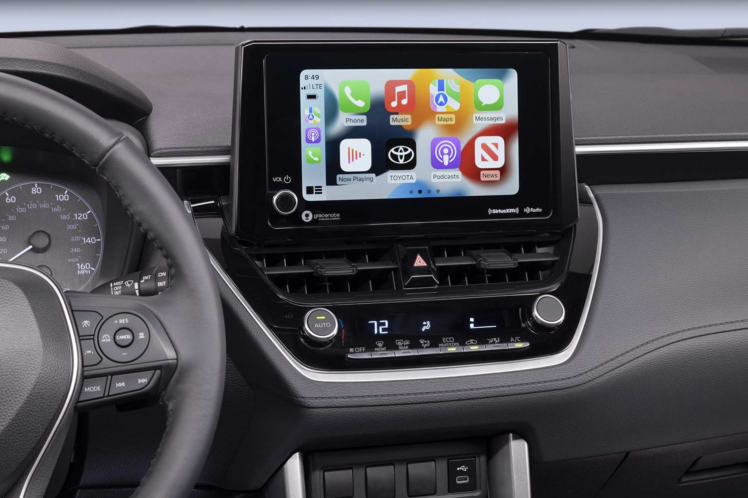 2023 Toyota Corolla Cross Hybrid Touchscreen