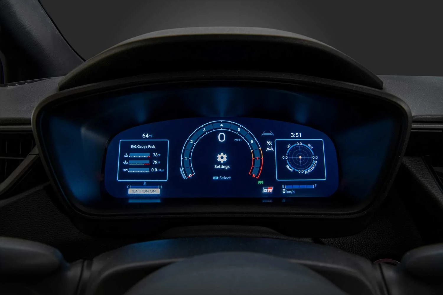 2023 Toyota GR Corolla Morizo Edition Instrument Cluster