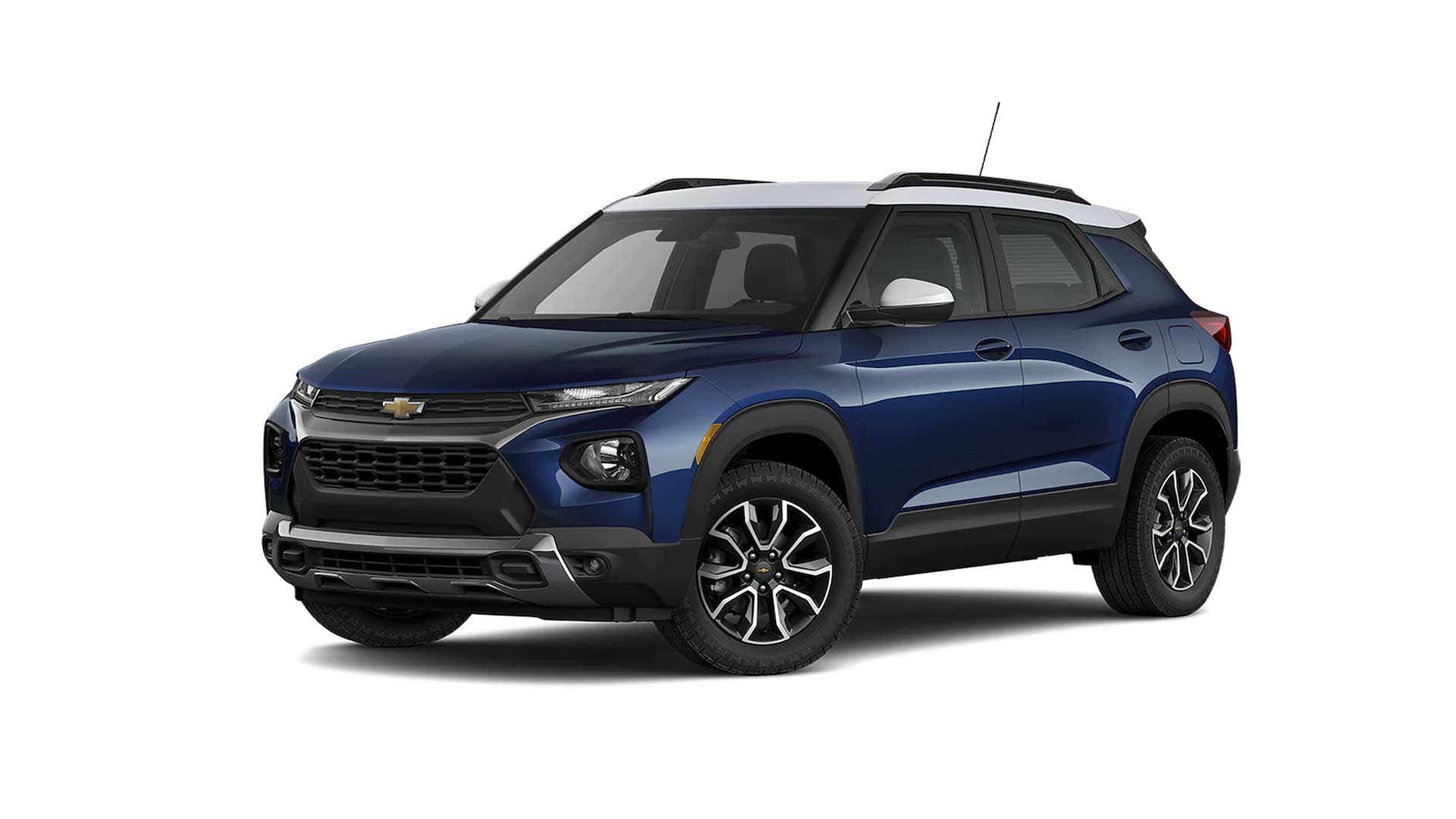 2022 Chevrolet Trailblazer Blue Glow Metallic with Summit White roof