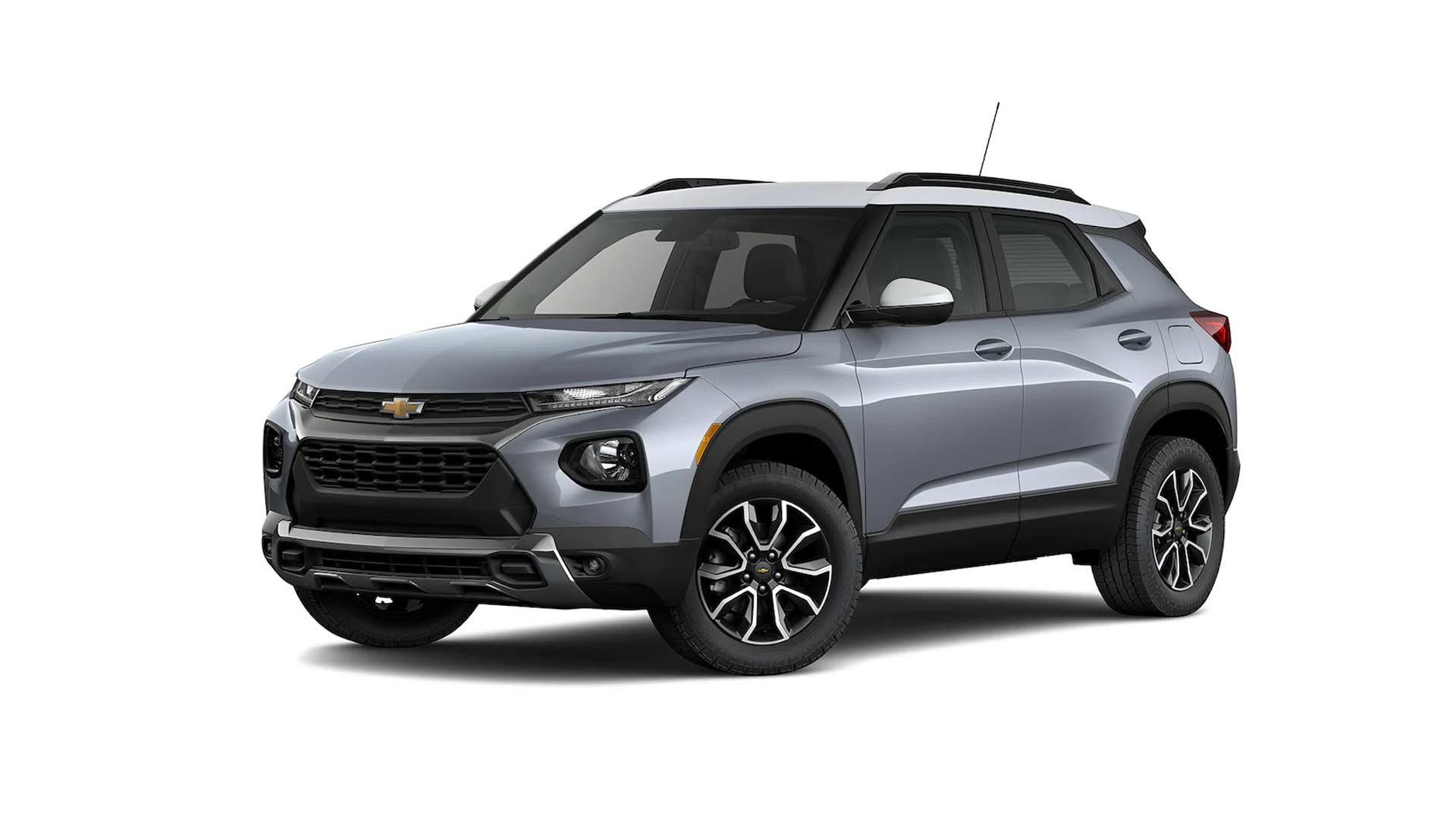 2022 Chevrolet Trailblazer Satin Steel Metallic with Summit White roof