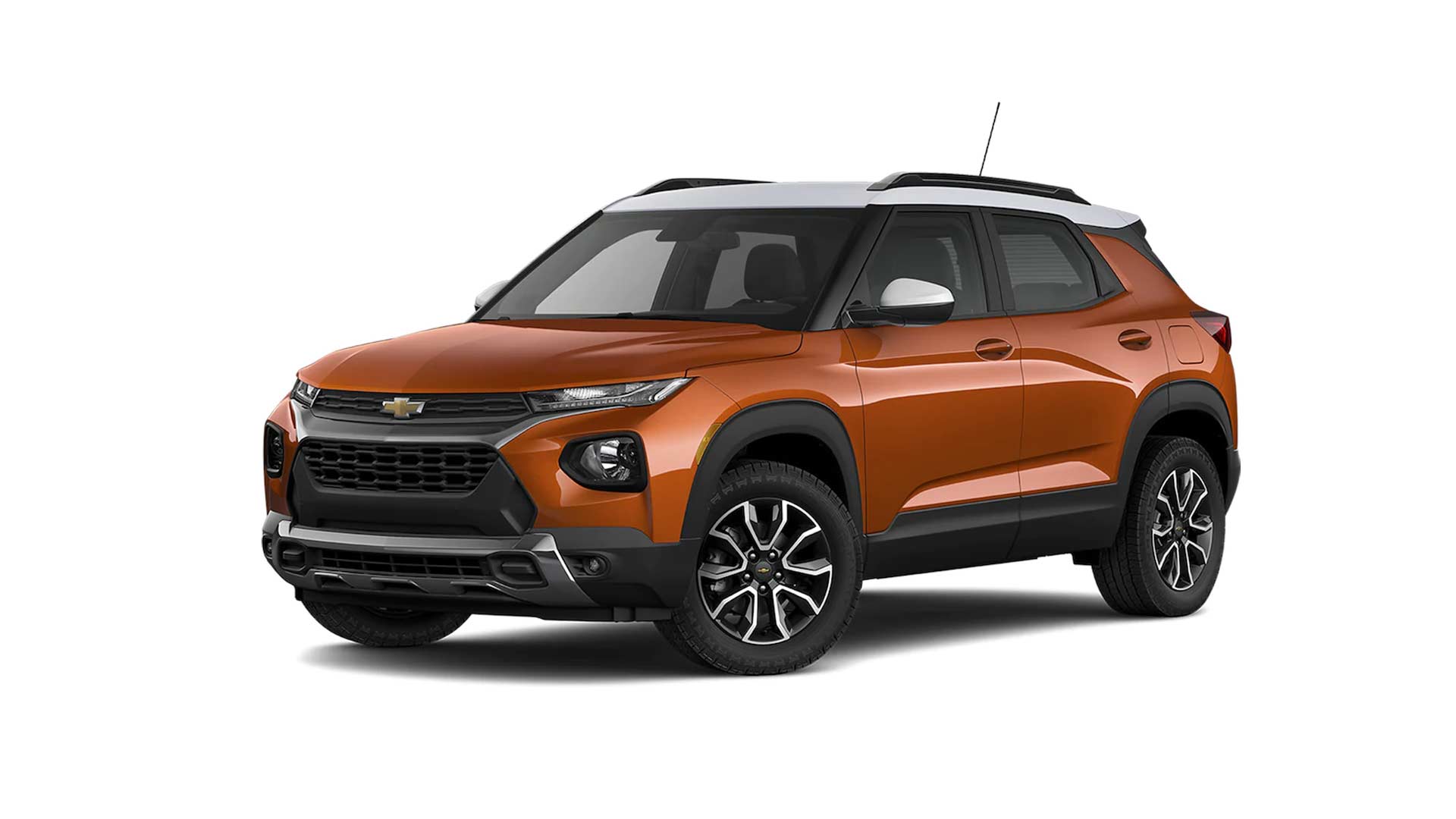 2022 Chevrolet Trailblazer Vivid Orange Metallic with Summit White roof