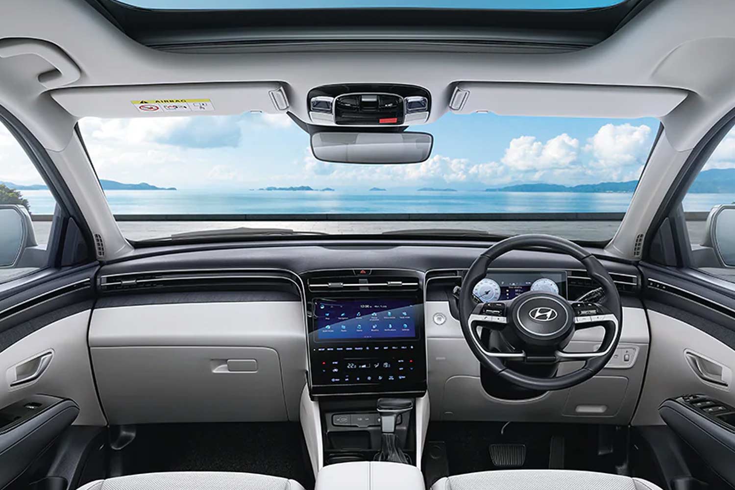 2022 Hyundai Tucson Interior Dashboard