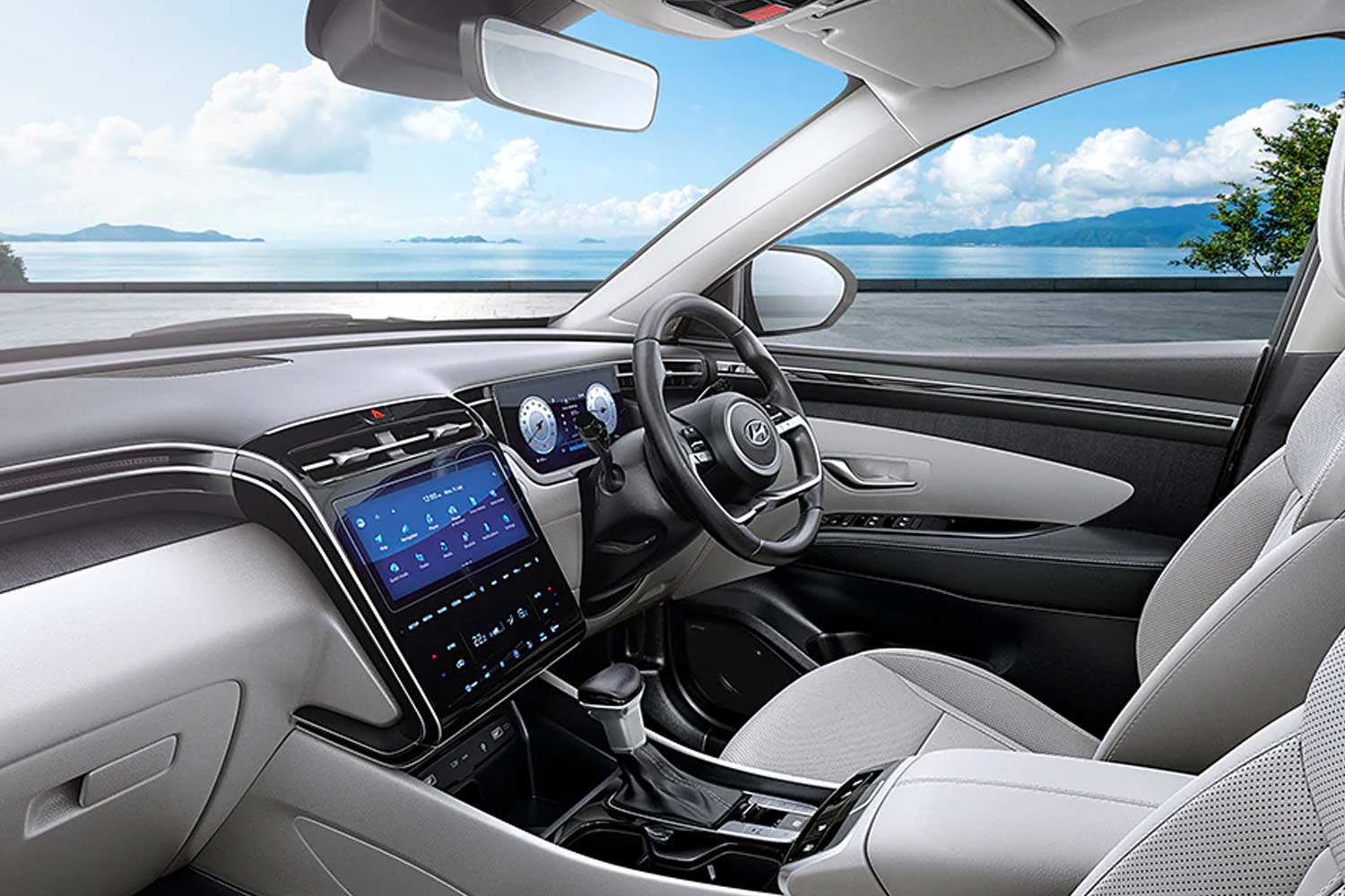 2022 Hyundai Tucson Interior Passenger Side