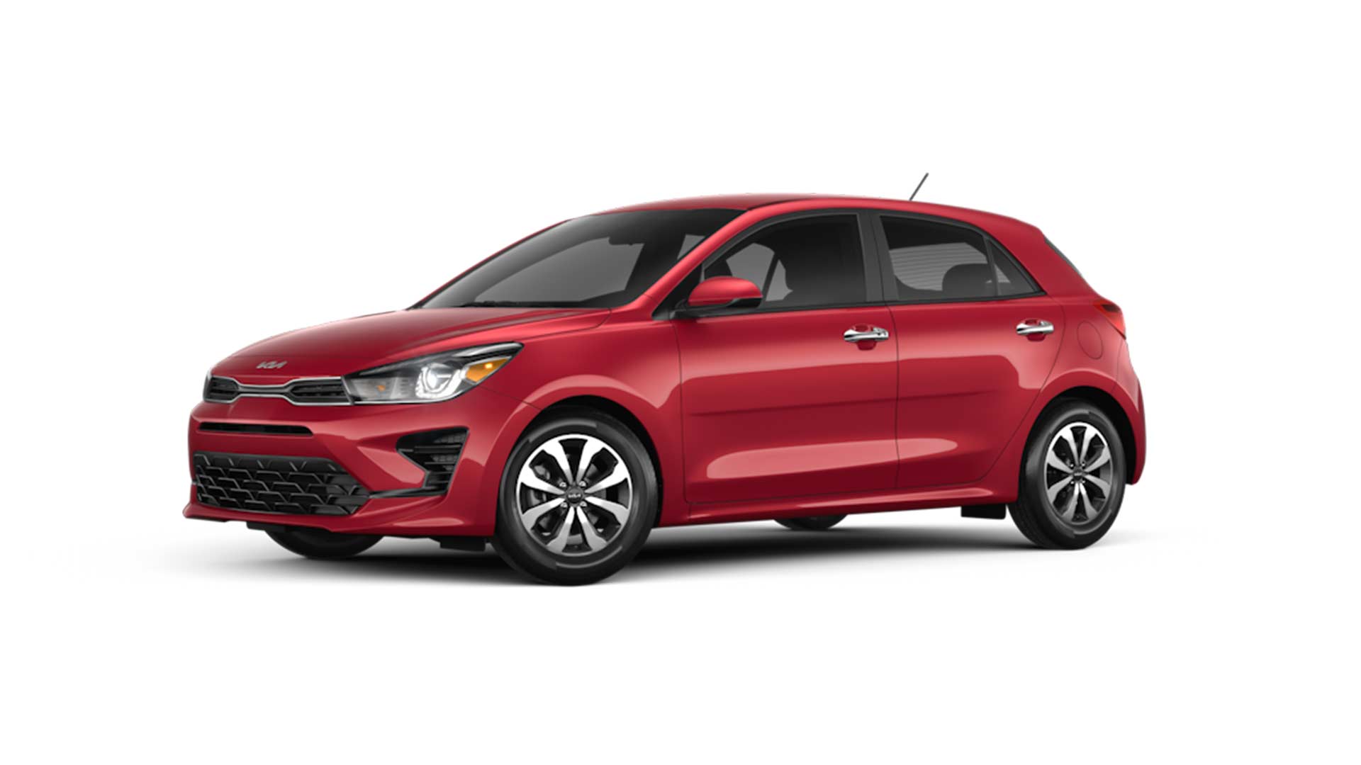 2022 Kia Rio 5-door hatchback Currant Red