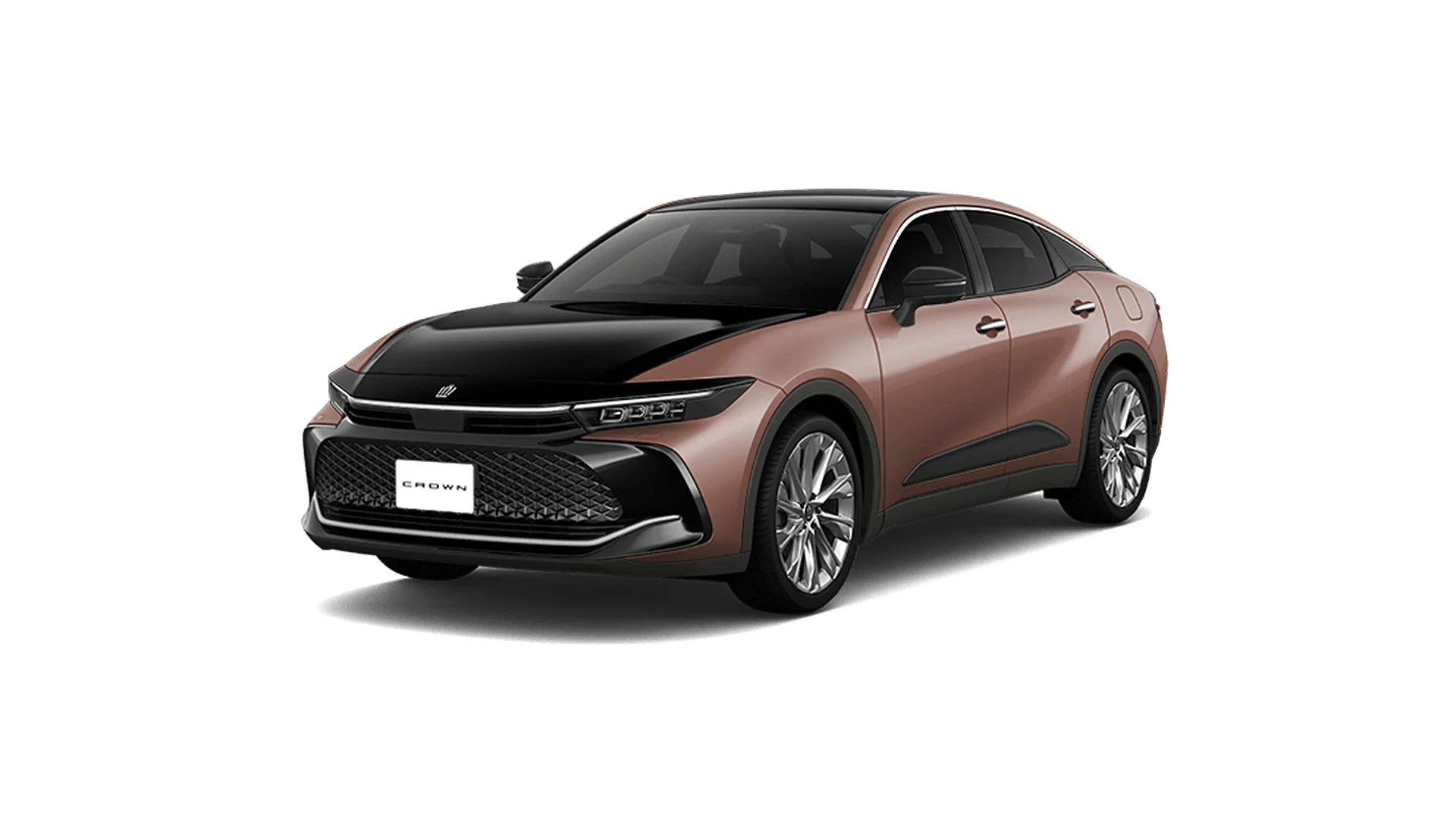 2022 Toyota Crown Crossover Precious Bronze with Black