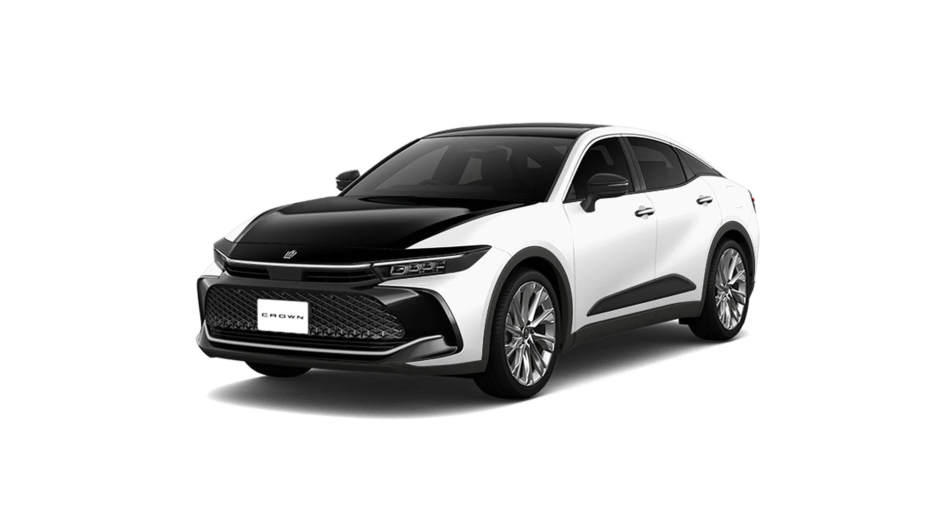2022 Toyota Crown Crossover Precious White Pearl with Black