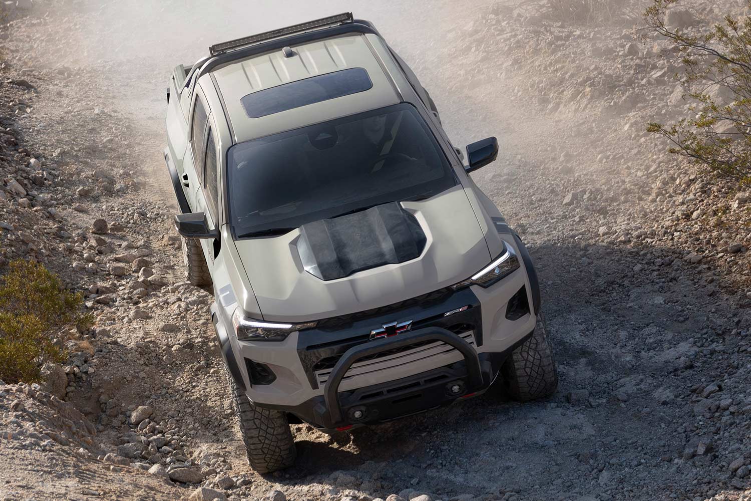 2023 Chevrolet Colorado ZR2 Desert Boss Top View AUTOBICS