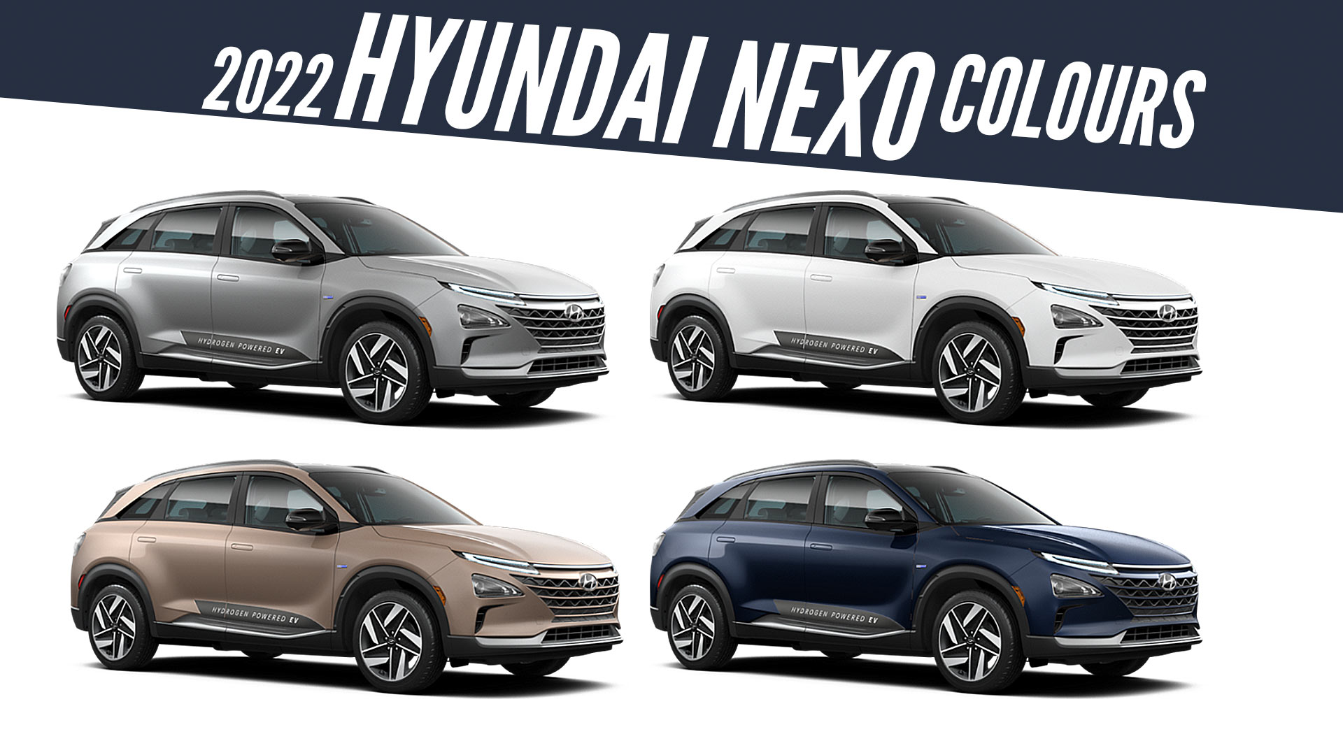 2022 Hyundai Nexo All Color Options