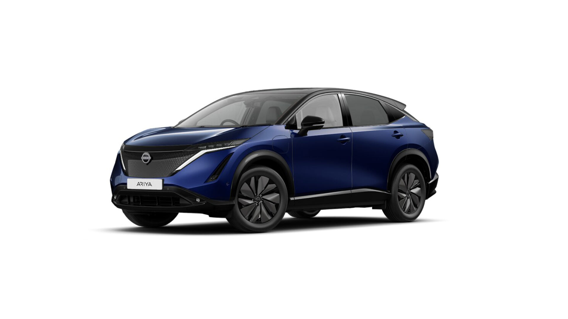 2022 Nissan Ariya Blue Pearl with Pearl Black