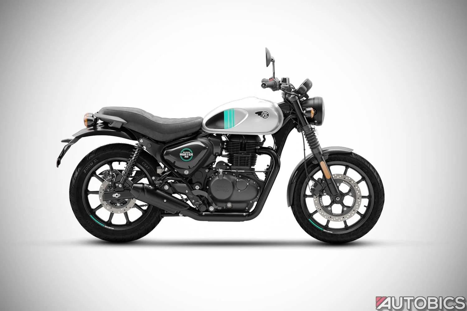 2022 Royal Enfield Hunter 350 Dapper Ash