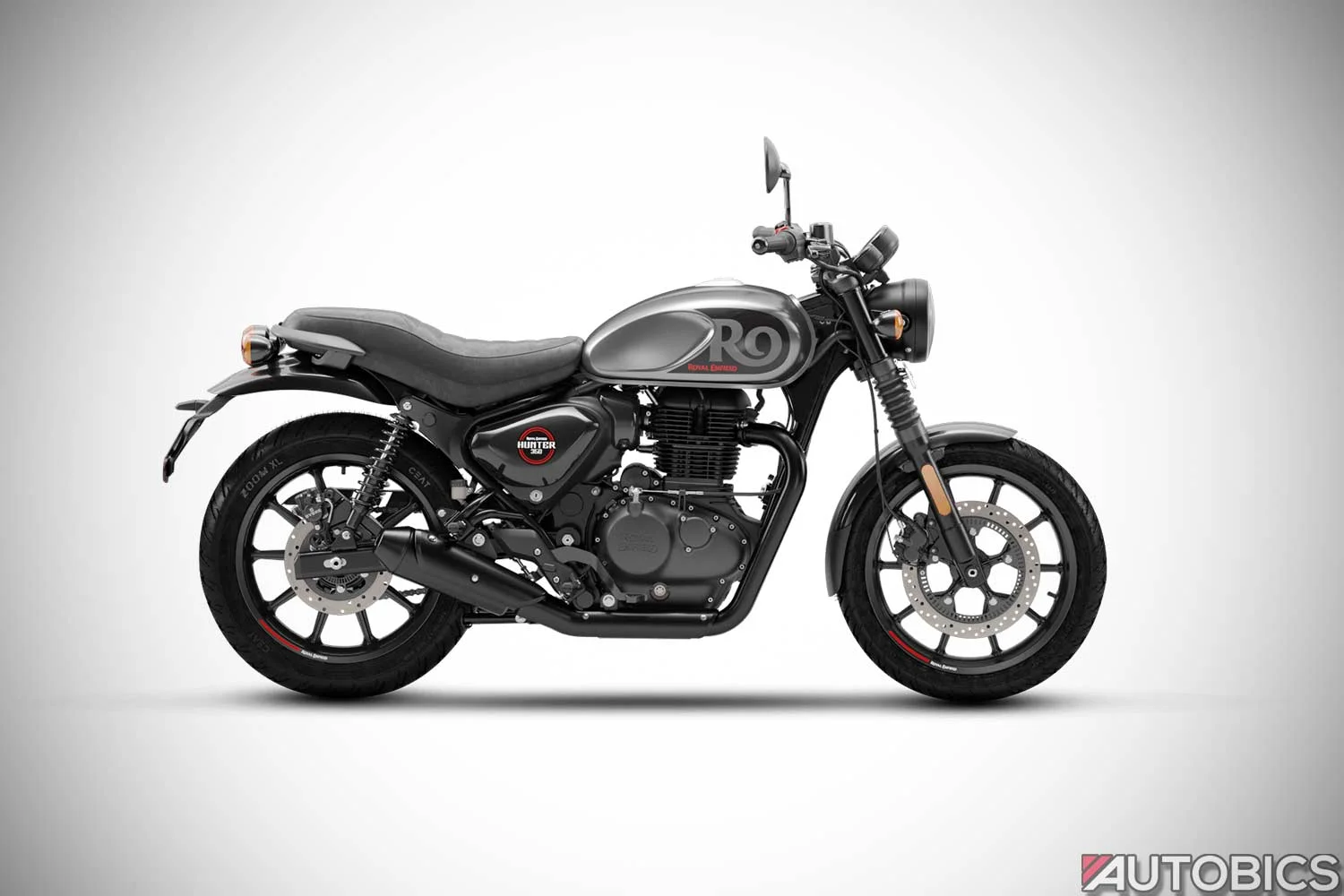 2022 Royal Enfield Hunter 350 Dapper Grey