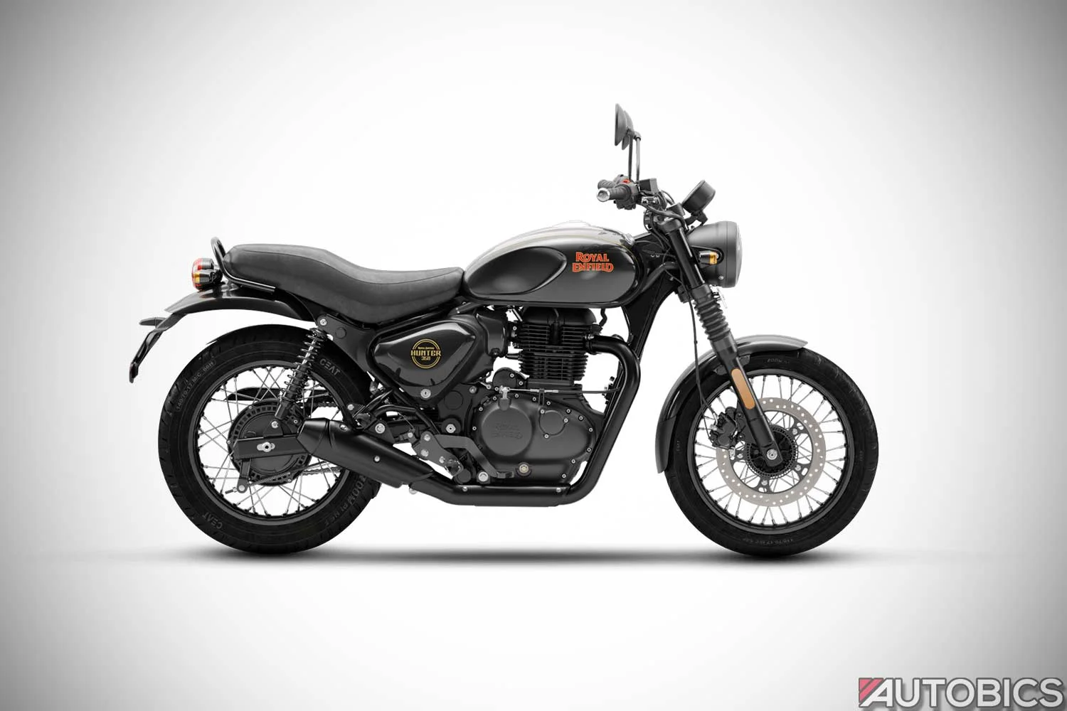 2022 Royal Enfield Hunter 350 Factory Black