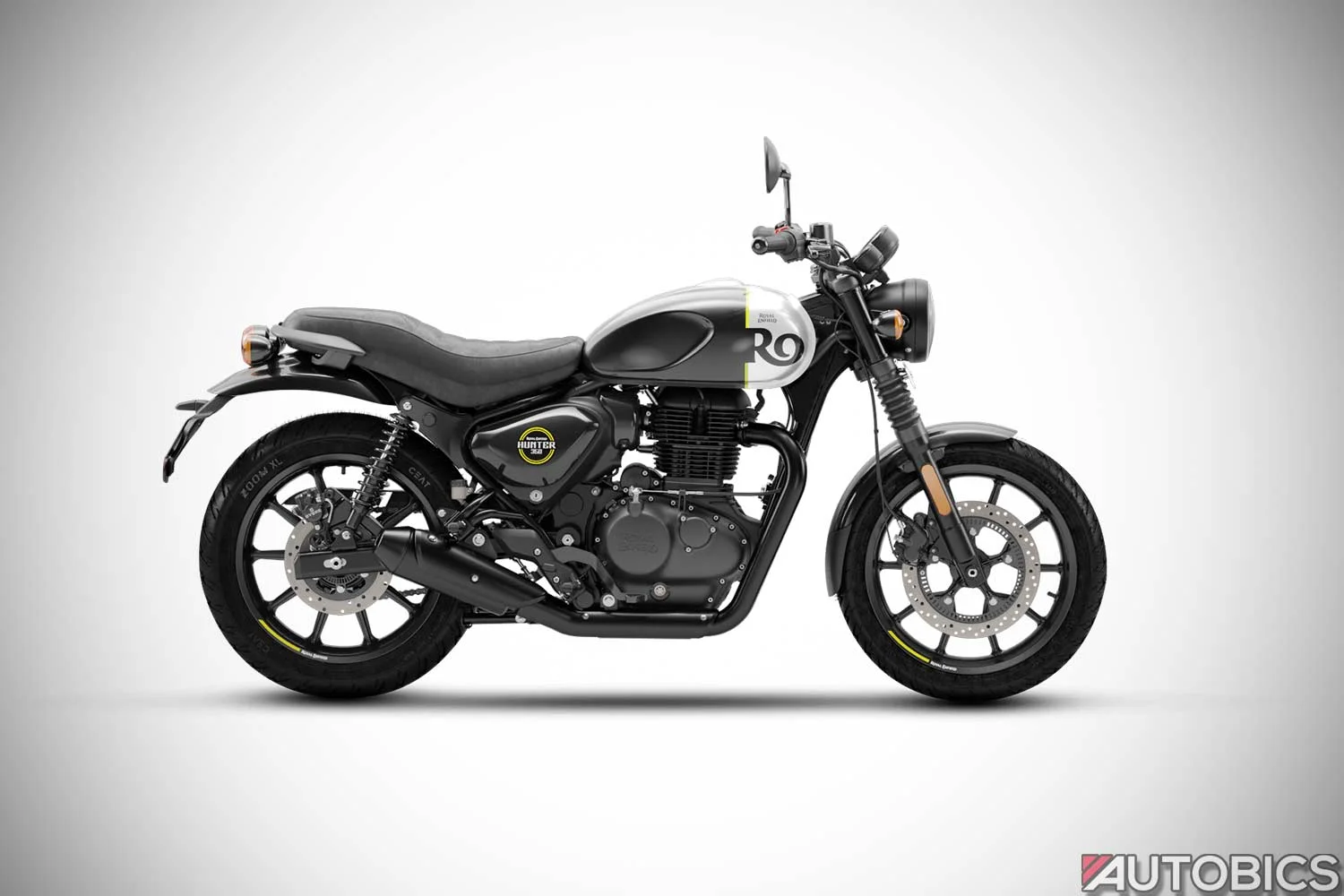 2022 Royal Enfield Hunter 350 Rebel Black