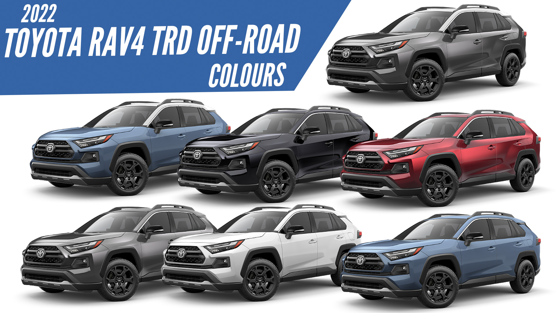 2022 Toyota RAV4 TRD Off Road All Color Options Images AUTOBICS 2022 Toyota RAV4 TRD Off Road All Color Options Images AUTOBICS