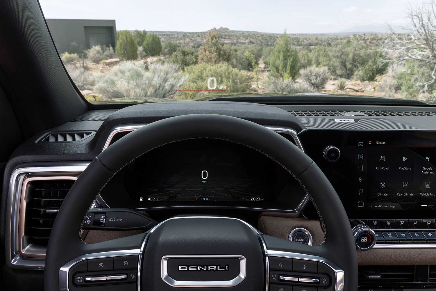 2023 GMC Canyon Denali Steering