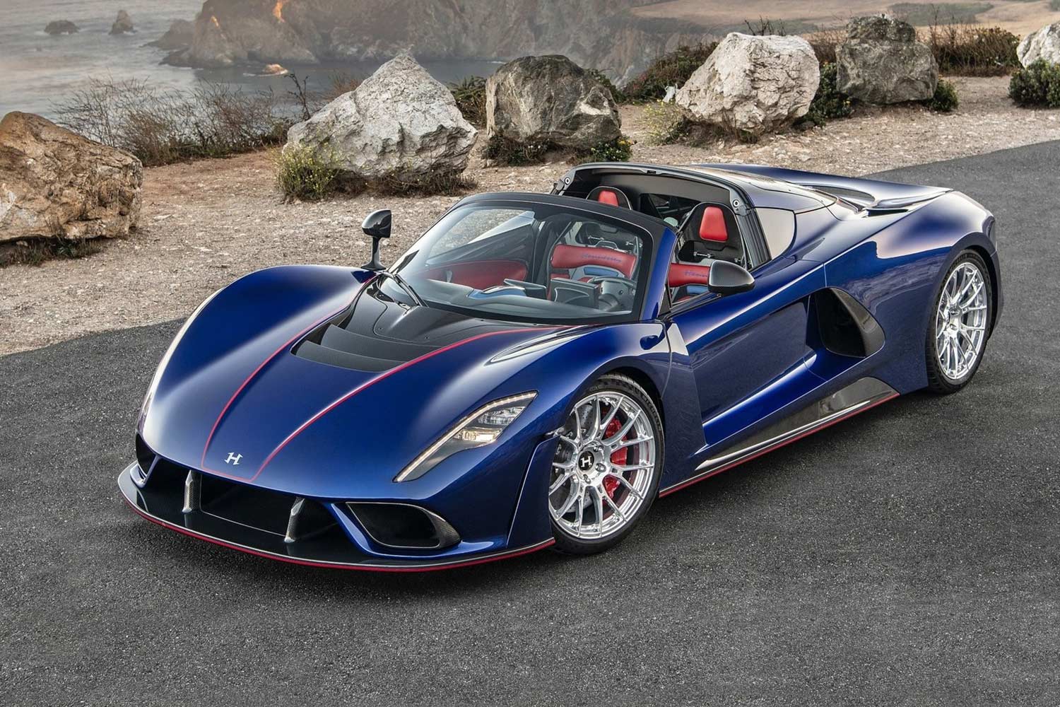 2023 Hennessey Venom F5 Roadster Front Quarter
