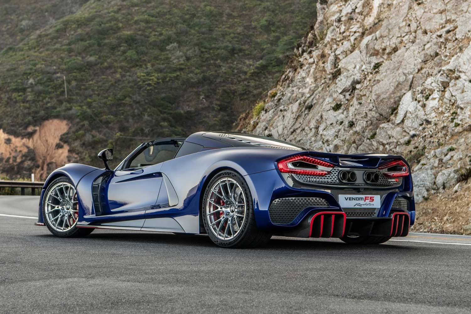 2023 Hennessey Venom F5 Roadster Rear Quarter Left