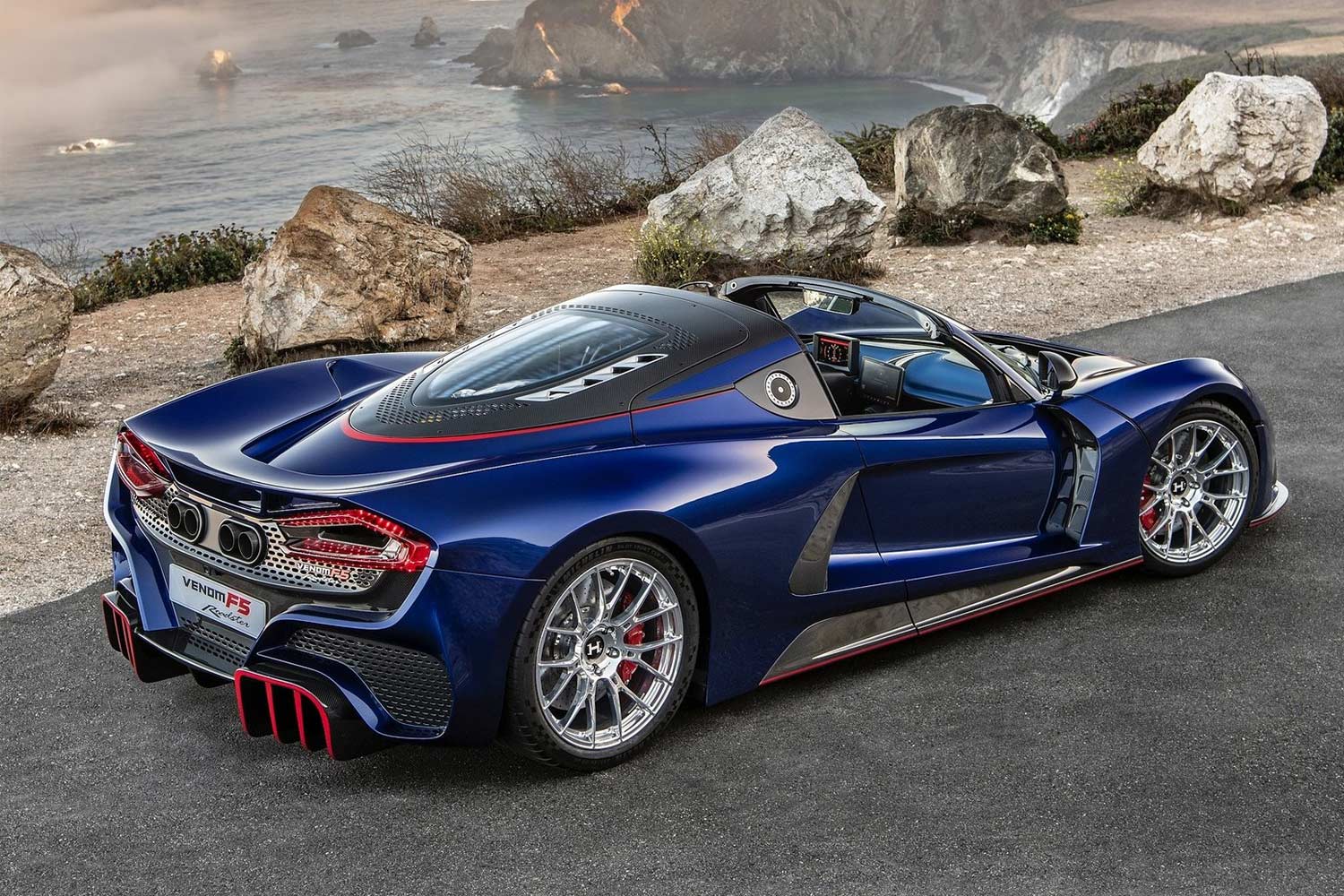 2023 Hennessey Venom F5 Roadster Rear Quarter Right