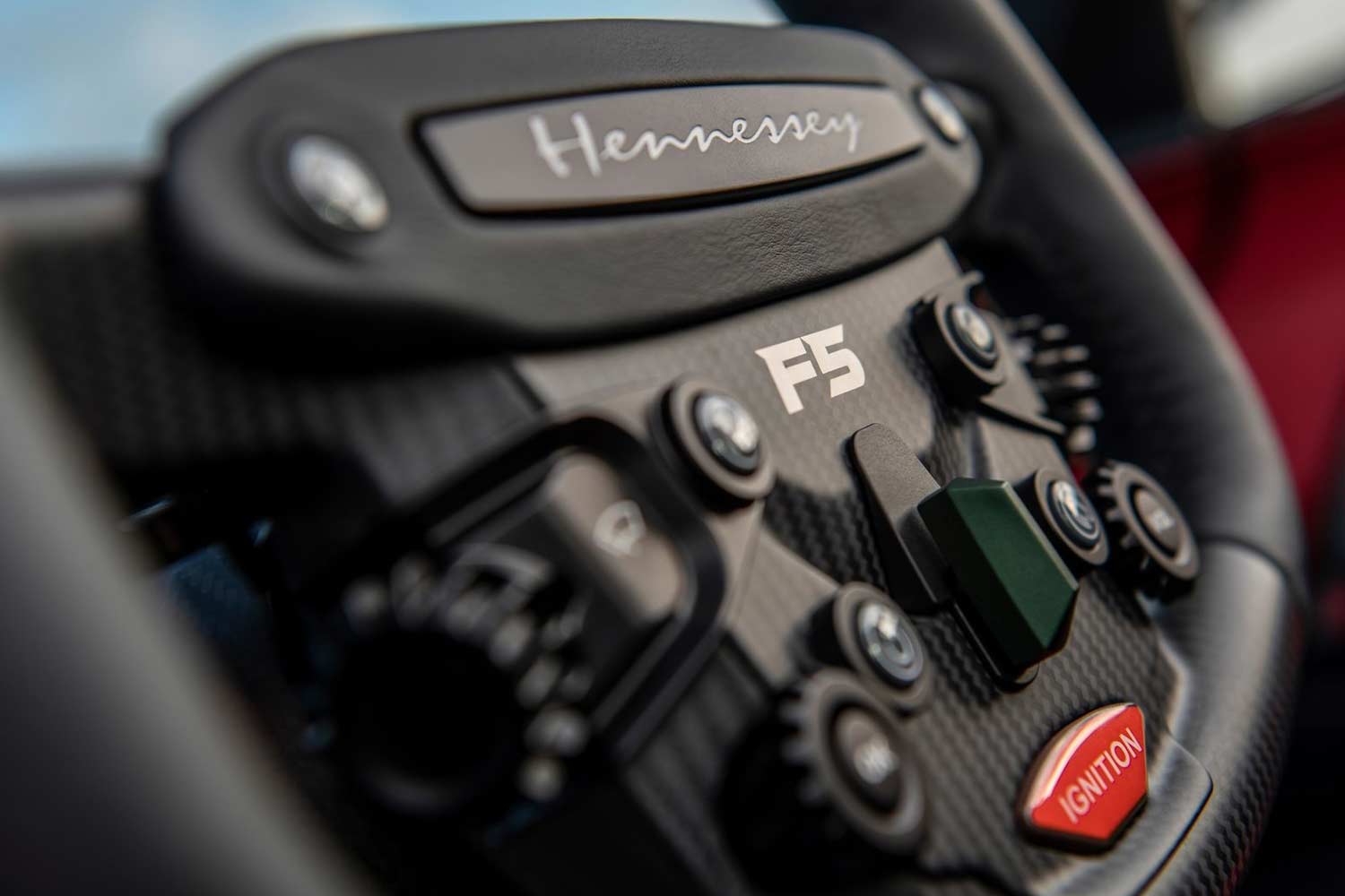 2023 Hennessey Venom F5 Roadster Steering Wheel